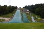 Skocznie La Côté Feuillée w Chaux Neuve w sierpniu 2020 r